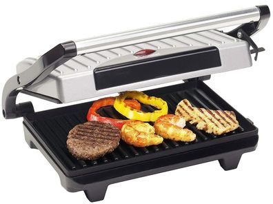 Bestron APG100S Senioren Panini Party Kontakt Sandwich Tisch Grill platte 700W