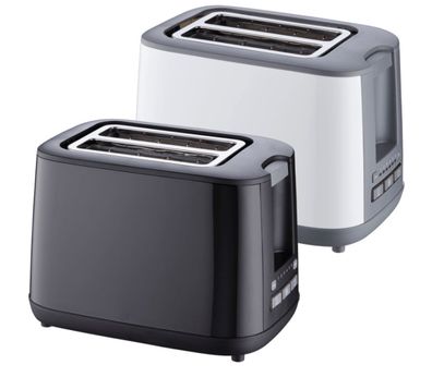 GT-Tds-e-01 Designer Doppelschlitz Toaster 900W 6 Stufen Abnehm. Brotaufsatz WH