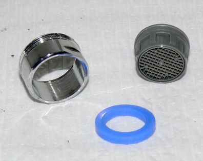 Ersatz IB Neoperl Wasser Perlator LL M24 Messing Verchromt Buchse Dichtung More