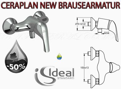 Ideal Standard B3699AA Ceraplan NEW Brausemischer Badearmatur ECO Duscharmatur