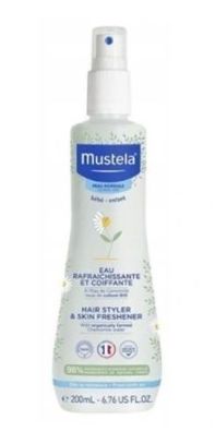 Mustela Erfrischendes Kämm-Spray, 200 ml - Haarpflege-Spray für sanftes Entwirren