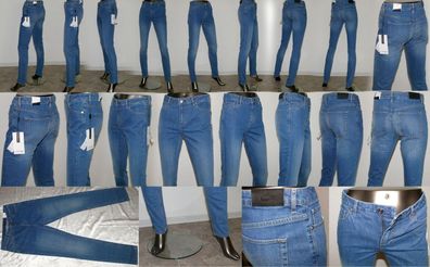 Lacoste Classic HF 7445 CW 36L Stretch Jeans Hose Slim 5 Poket Pant W27 L34 Blue