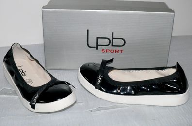 LPB LES Petites BOMBES AN697541 5-EVA V NOIR Sommer leichte Ballerina Schuhe 36