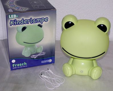 Westside Frosch Led Kinder Lampe Leuchte Nachtlicht Touch 3 Stufen Adapter Green