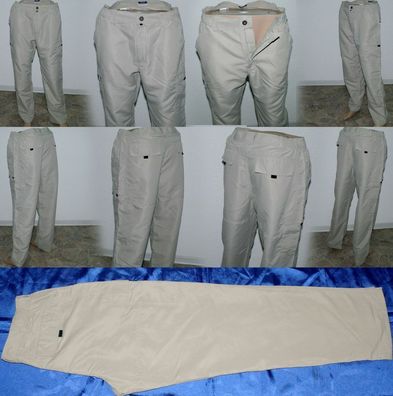 Basic Concept BC Adventure Comfort Fit Leichte Cargo Hose Gr. 52 W33 L34 Natur