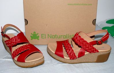 LEAVES 5028 Natural Grain Sommer leichte Sandalen Schuhe atmungsaktiv 38 Tibet