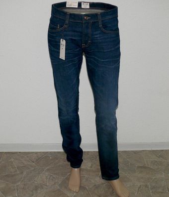 Mustang Oregon Tapered 3116 Stretch Slim Fit Jeans Hose W 30 - 36 L34 Navy 942