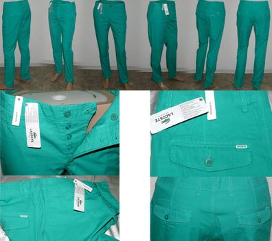 Lacoste HH 8709 AGW Classic Chino Hose Regular Fit Jeans W 30 bis 40 L34 Diabolo