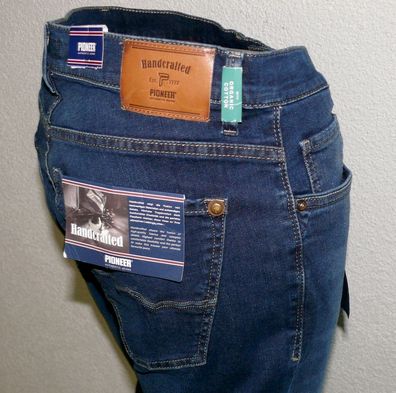 Pioneer 16241 ERIC Used Buffies Jeans Regular Fit Stretch Hose W34 L32 Dark Blue