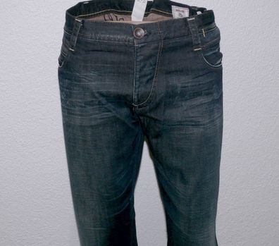 Jack & Jones Clark FOUR JJ 125 SUP Denim Regular Herren Jeans Hose W38 L32 Navy