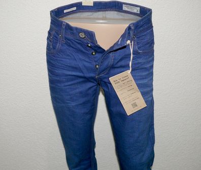 Jack & Jones RICK ORG JJ338 LID NOOS Jeans Denim Hose Comfort Fit W32 L32 Blau