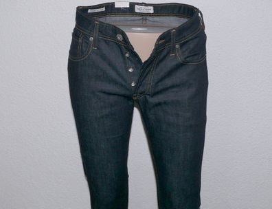 Jack & Jones Mike ORG AM 215 LID Comfort Fit Herren Jeans Stretch W30 L32 Navy