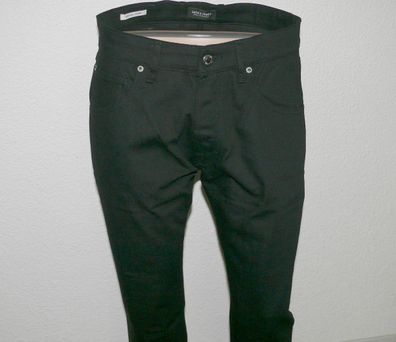 Jack & Jones JJ I Frank Leen OS 589 Cropped Fit Herren Jeans Hose W33 L32 Black