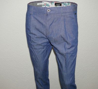 Jack & Jones ACE Milton AKM 711 Carrot Fit Herren Jeans Stretch W32 L32 Blue Ind