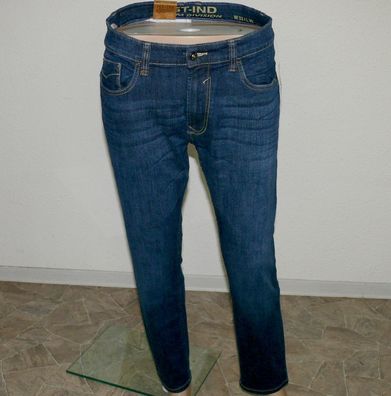 FST IND Bruno AZUR Blue 2000 Perfect Fit Stretch Jeans W 33 - 42 L 30 - 36 Navy