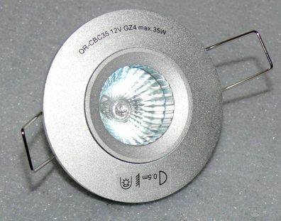 Alaska EHI 3504 Halogen ALU Decken Wand Einbau Licht Strahler Spots Leuchte 35W