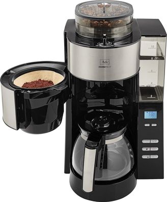 Melitta 1021 Aroma Fresh Kaffeemaschine Mahlwerk Glaskanne 1,5L Timer Tropfstopp