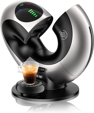 Delonghi EDG 736 Nescafé Dolce Gusto Eclipse Kapsel Kaffeemaschine 15bar 1L Silb