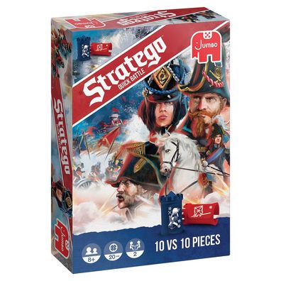 Jumbo Spiele 1110100054 Stratego Quick Battle