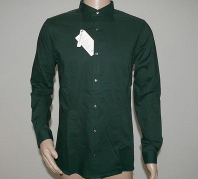 Jack & Jones 12137209 JPR Parma PRE AU Hemd Shirt Langarm Slim L Eti Royal Gren