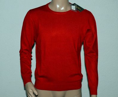 Versace VI20AI0007 Girocollo 19 V 69 Business Rund Hals Pullover XXL Rosso Rot