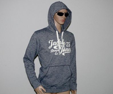 Jack & Jones 12141011 JJE Panther Sweat Hood Kapuzen Pullover Regular L Navy Bla