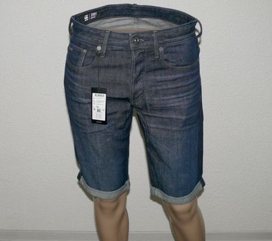 G-STAR RAW 3301 Jeans Denim Short Straight Fit W30 Worn in Pacific trend Waschun