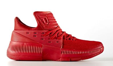 Adidas BB8337 Performance D Lillard 3 Sport Basketball Schuhe Sneaker 48 2/3 Rot