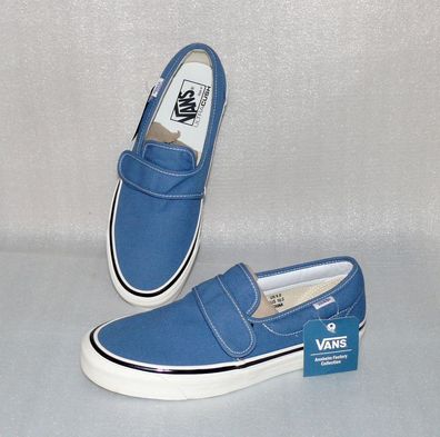 Vans UA Slip ON 47 V DX Canvas Herren Schuhe 42 US9 Freizeit Sneaker DT135 Blau