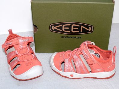 KEEN 1022898 Sommer leichte Kinder Sandalen Schuhe atmungsaktiv 23 CORAL VAPOR