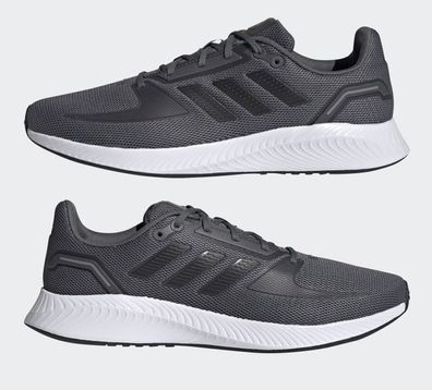 Adidas FY8741 RUN FALCON 2.0 Mesh Schuhe Ultra Leicht Sneaker EVA 44 47 1/3 Grau