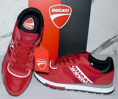 Ducati DS410 Motor Sport Schuhe Running Training AIR Mesh Sneaker 41 45 RED WHT