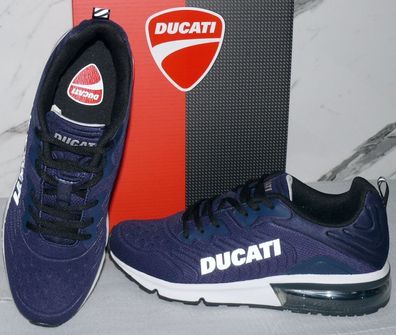 Ducati DS440 Motor Sport Schuhe Running Training AIR Mesh Sneaker 41 45 Navy WHT