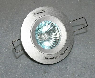 Alaska EHI 2500 ALU Halogen Decken Wand Einbau Licht Strahler spots Leuchte 35W