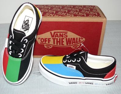 Vans ERA Spirit K'S Canvas Kinder Schuhe Ultra Sneaker Gr. 28 UK11 Multi White