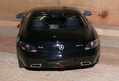 Mercedes Benz SLS AMG 1:14 RC FB 27MHz Kinder Rennauto Kids Auto Fahrzeug Black