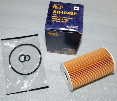 ORG SCT SH4049P Öl Filter Ölfilter VW Sharan 7N 2.0 TDI Audi Seat H-101xD-65mm