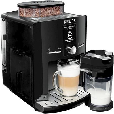 Krups Kaffeevollautomat EA8298 Kaffeemaschine 1450W Mahlwerk LCD 1,8L One-Touch