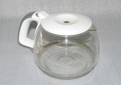 Ersatz CAFE Glas kanne Bestron DCM802 10Tassen 1L Kaffee Servier Kanne Weiß Grau