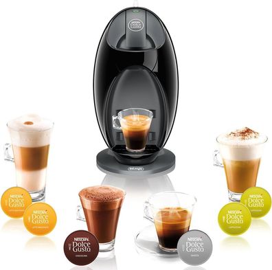 Delonghi EDG 250.B Nescafé Dolce Gusto Jovia Kapsel Kaffeemaschine 15B 0,8l BLK