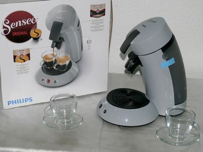 Philips Senseo HD 7804/70 6553/70 Kaffee Pad Automat Kaffeemaschine CAFE Grau BK