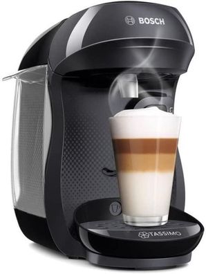 Bosch TAS1003 Happy Tassimo Kapselautomat Kaffeemaschine 1400W 0,7L Schwarz