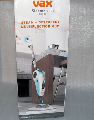 Vax S85SFM 2IN1 Multi Dampfreiniger Dampfbessen Steam Clean Mop 1600W 250mL 7m