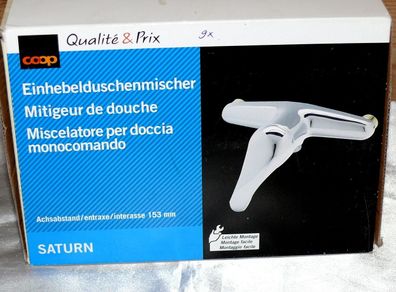 COOP Saturn CH Norm 1/2" AG AD 153mm Bad Duscharmatur Einhebelmischer Chrom
