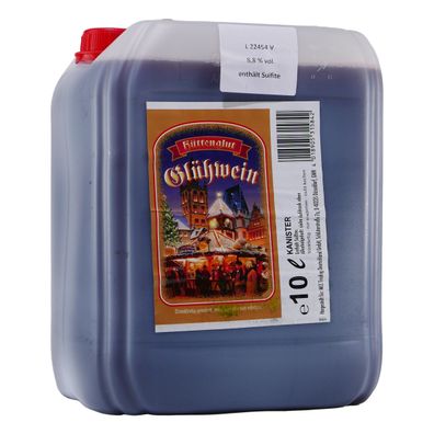 Hüttenglut Glühwein 10L Kanister