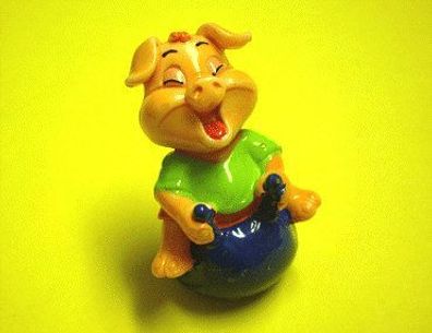 Ü-Ei Sammelfigur Pinky Piggys 2000 Überraschungsei Figur Larry Lachsack