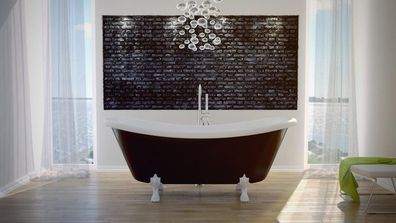 Exclusive freistehende Badewanne Acrylwanne Wanne Bad 190x77 Hochwertige Design