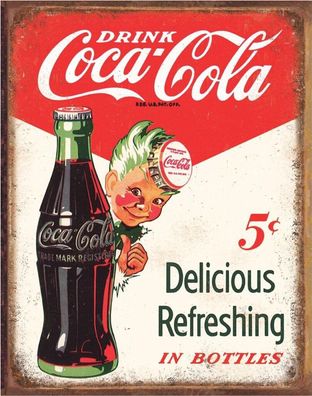 US Blechschild Coca-Cola Coke Sprite Boy take some home today 40 x 31 cm