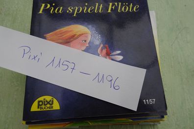 alte Pixi Carlsen 1157-1196 Pia spielt Flöte Max Hol Milch Manege frei uva