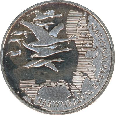 BRD 10 Euro 2004 J Nationalpark Wattenmeer Silber*